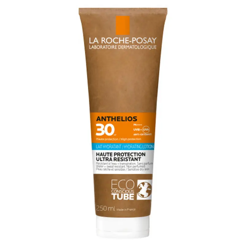 LA ROCHE-POSAY Anthelios Hidratáló naptej SPF 30 (250 ml) környezetbarát csomagolásban LA ROCHE-POSAY Anthelios Hidratáló naptej SPF 30 (250 ml) környezetbarát csomagolásban