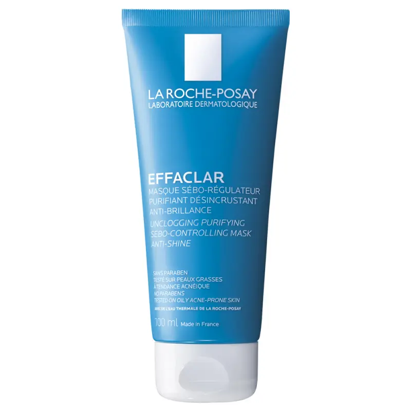 LA ROCHE-POSAY Effaclar Faggyúszabályozó Arcmaszk 100 ml LA ROCHE-POSAY Effaclar Faggyúszabályozó Arcmaszk 100 ml