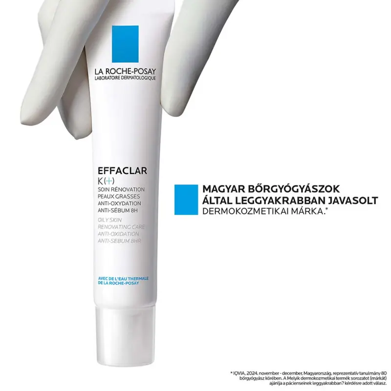 Effaclar K (+) Bőrmegújító krém zsíros bőrre 40 ml