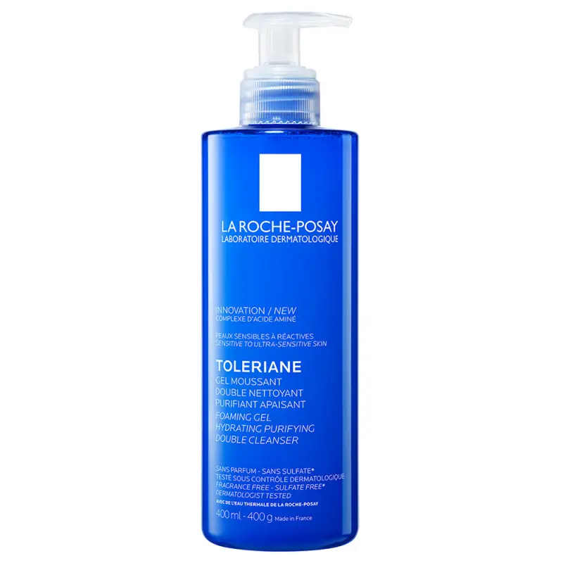 LA ROCHE-POSAY Toleriane habzó arctisztító gél - Illatanyagmentes 400 ml LA ROCHE-POSAY Toleriane habzó arctisztító gél - Illatanyagmentes 400 ml