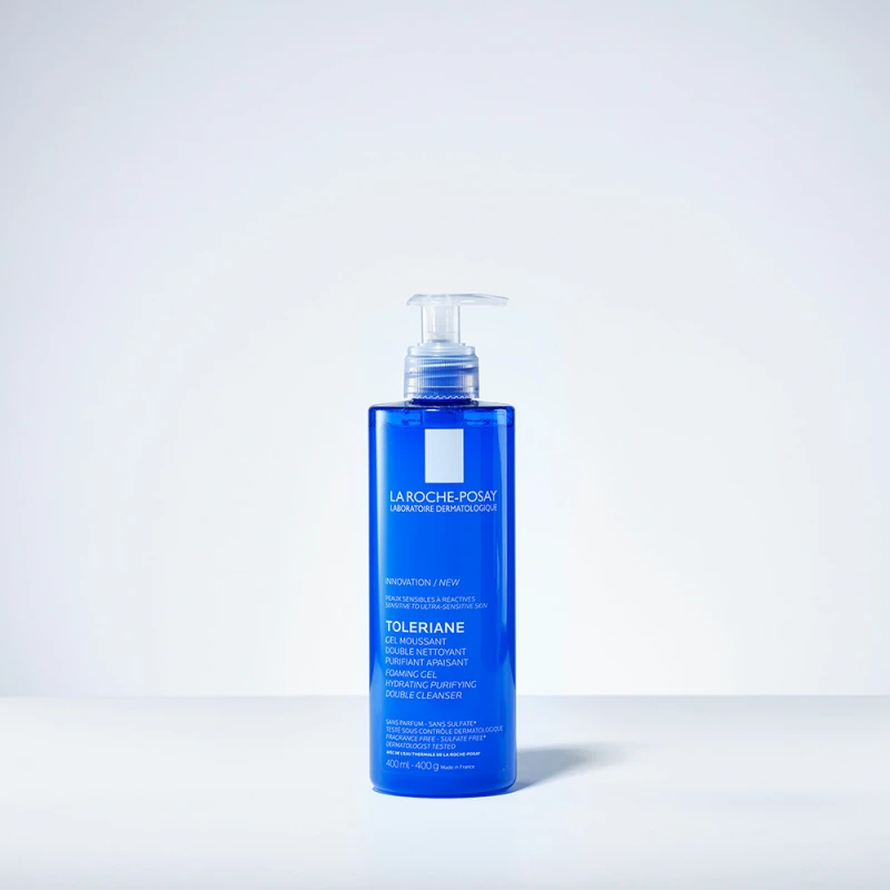 Toleriane habzó arctisztító gél - Illatanyagmentes 400 ml