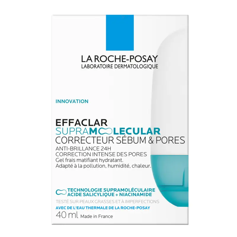 Effaclar SUPRAMOLECULAR Mattító gél krém 40 ml