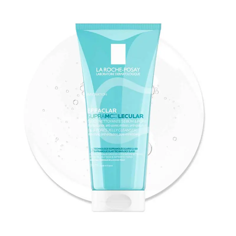 Effaclar SUPRAMOLECULAR Mattító tisztító gél 200 ml