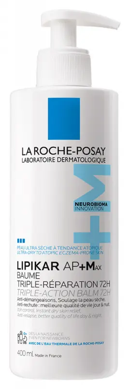 LA ROCHE-POSAY Lipikar AP+MAX Balzsam 400 ml