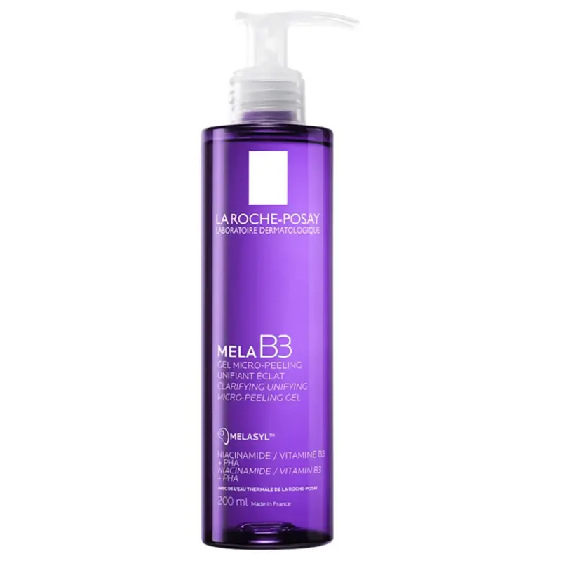 LA ROCHE-POSAY Mela B3 Arctisztító - Sötét foltok ellen, tisztító, egységesítő, mikro-hámlasztó gél 200 ml
