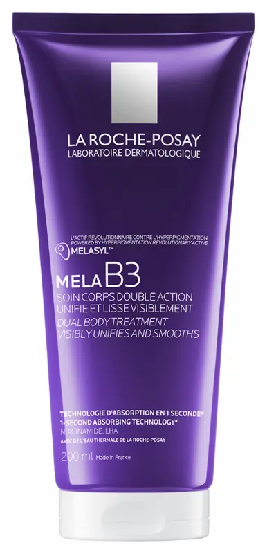 LA ROCHE-POSAY Mela B3 Dual body testápoló pigmentfoltok ellen 200 ml