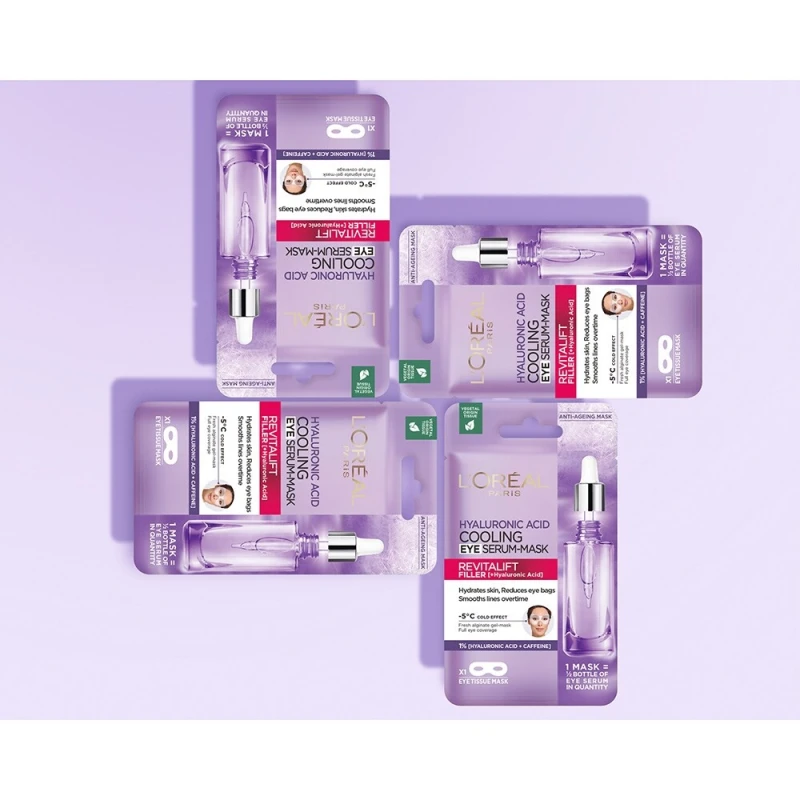 Revitalift Filler hűsítő szérumos szemkörnyékmaszk (11 g)