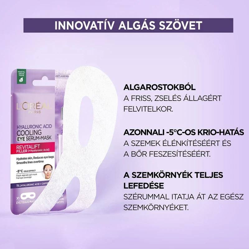 Revitalift Filler hűsítő szérumos szemkörnyékmaszk (11 g)