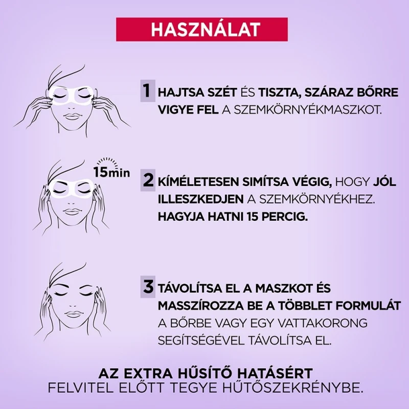 Revitalift Filler hűsítő szérumos szemkörnyékmaszk (11 g)