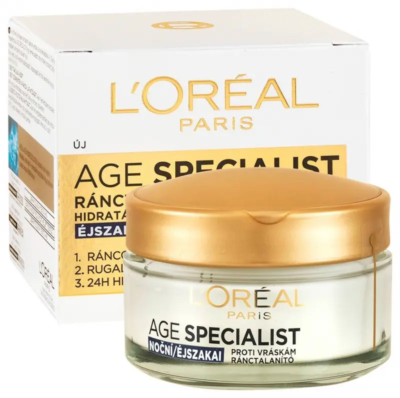 Age Specialist hidratáló éjszakai krém 35+ (50 ml)