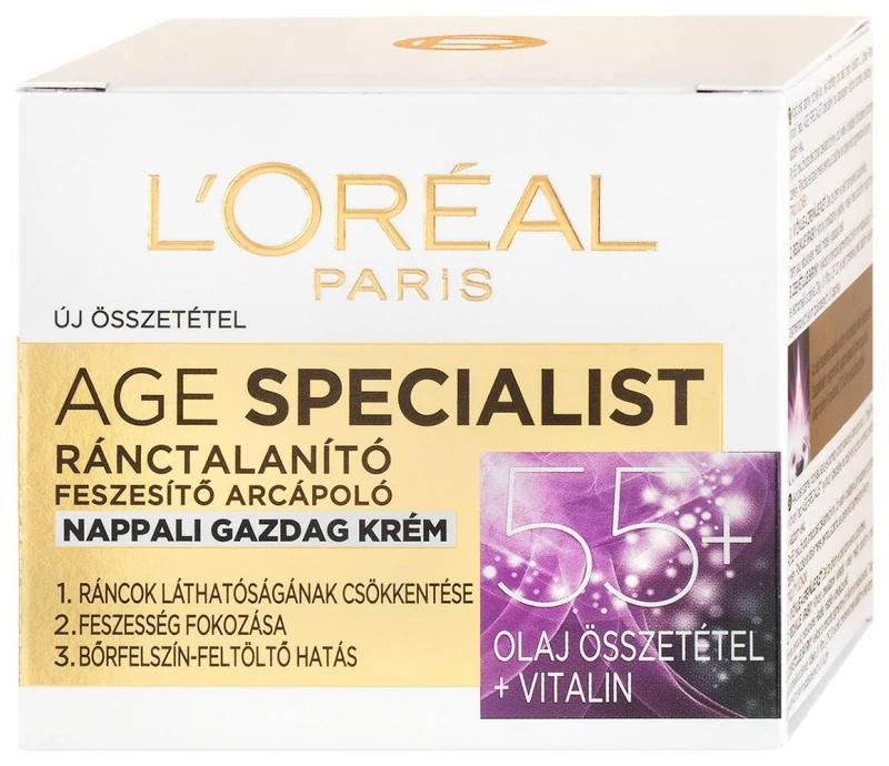 Age Specialist nappali arckrém 55+ (50 ml)