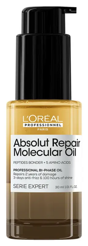 L'ORÉAL PROFESSIONNEL Absolut Repair Molecular Kétfázisú olaj 30 ml