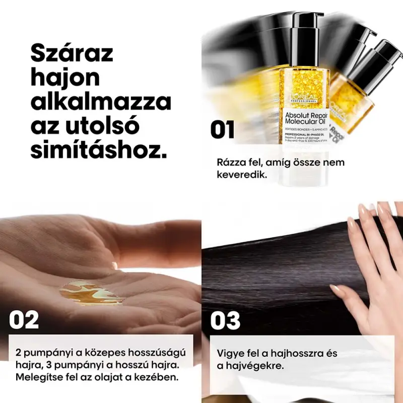 Absolut Repair Molecular Kétfázisú olaj 90 ml