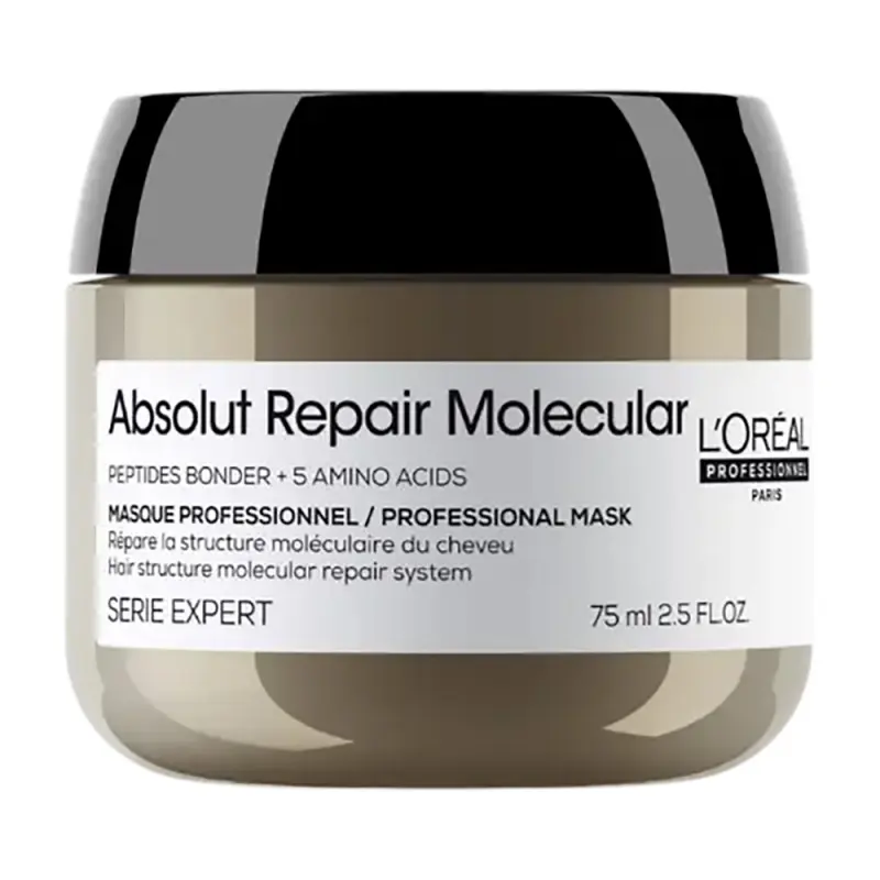 L'ORÉAL PROFESSIONNEL Absolut Repair Molecular koncentrált pakolás sérült hajra 75 ml