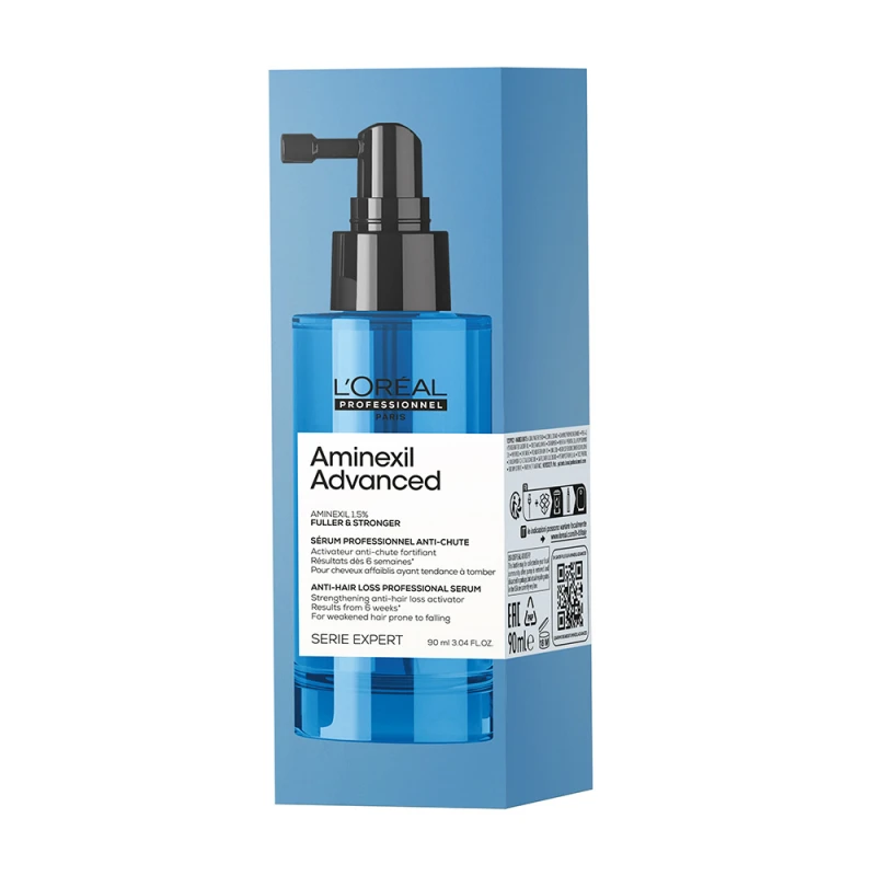 Aminexil Advanced Fuller & Stronger hajhullásgátló és hajerősítő szérum (90 ml)