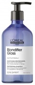L'ORÉAL PROFESSIONNEL Blondifier Gloss sampon - Ragyogást adó regeneráló sampon minden szőke hajra (500 ml)