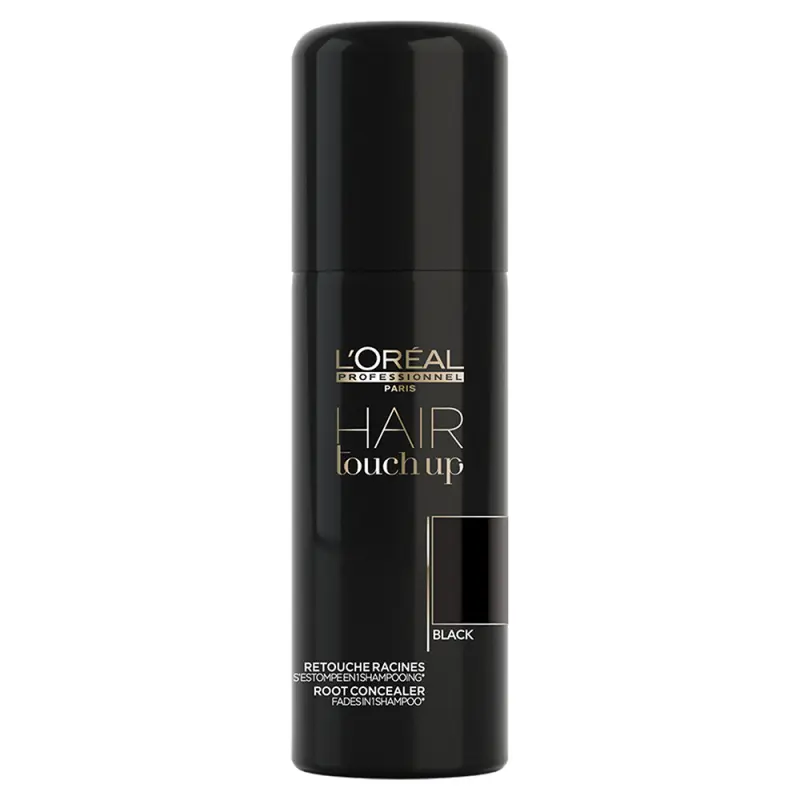 L'ORÉAL PROFESSIONNEL Hair Touch Up Lenövéseket és ősz hajszálakat elfedő korrektor - Fekete (1-3) 75 ml L'ORÉAL PROFESSIONNEL Hair Touch Up Lenövéseket és ősz hajszálakat elfedő korrektor - Fekete (1-3) 75 ml