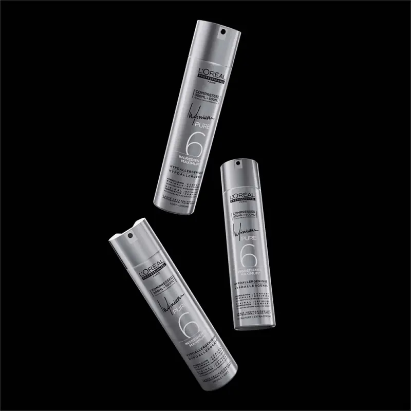 Infinium Pure Strong Hipoallergén hajlakk erős tartással 300 ml