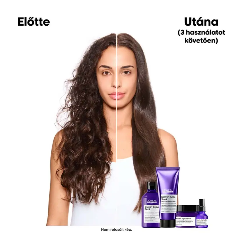 Keratin Alpha Sleek Professzionális sampon 300 ml