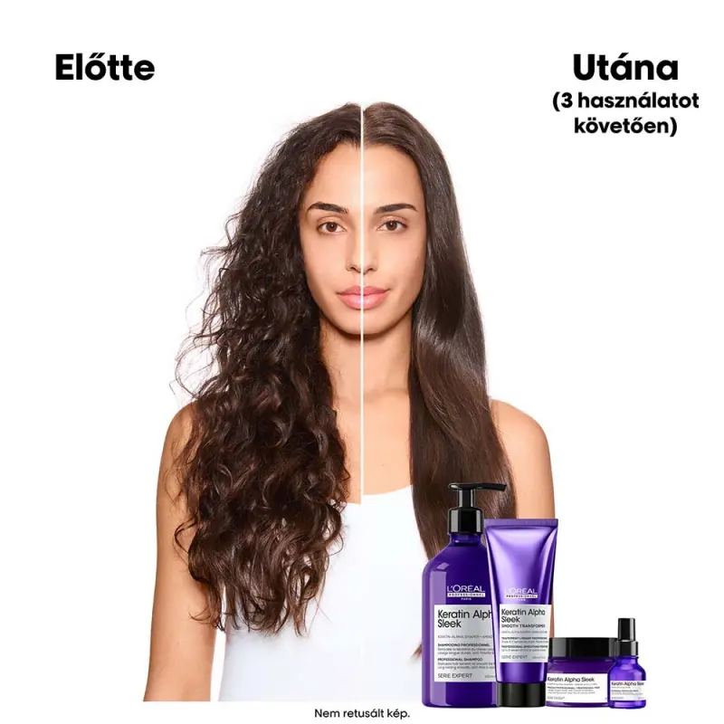 Keratin Alpha Sleek Professzionális sampon 500 ml