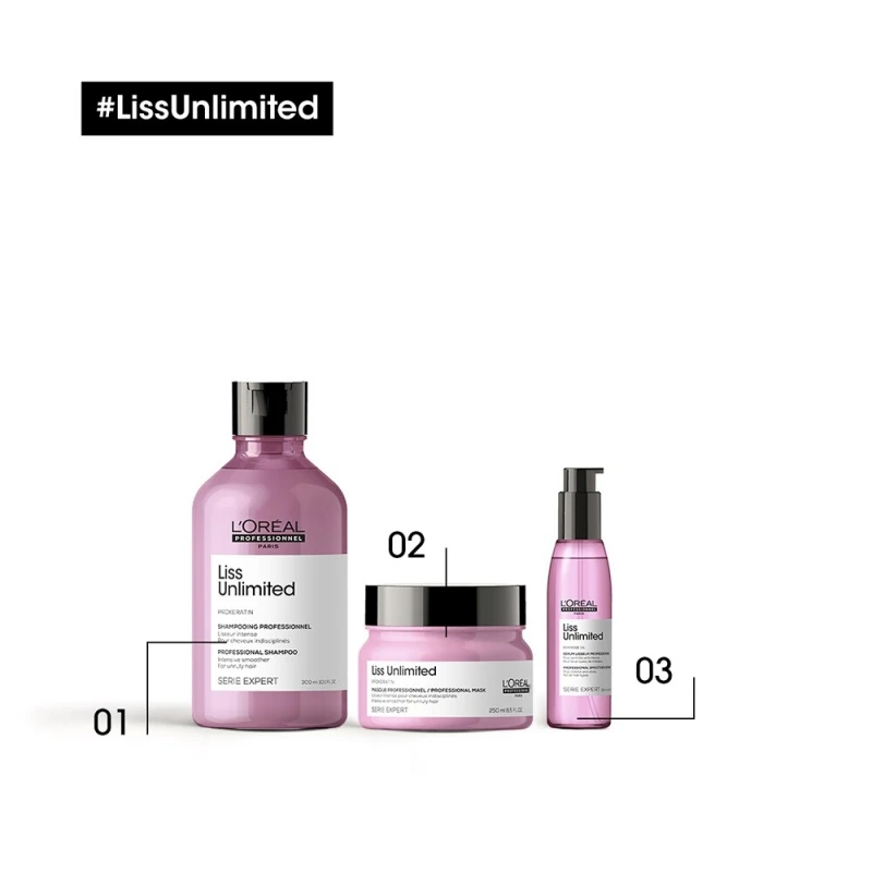 Liss Unlimited sampon - Simító sampon (300 ml)