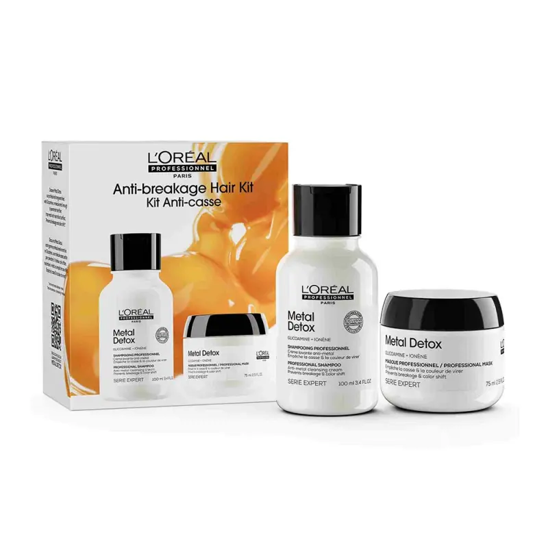 L'ORÉAL PROFESSIONNEL Metal Detox DUO (75+100 ml) csomag L'ORÉAL PROFESSIONNEL Metal Detox DUO (75+100 ml) csomag