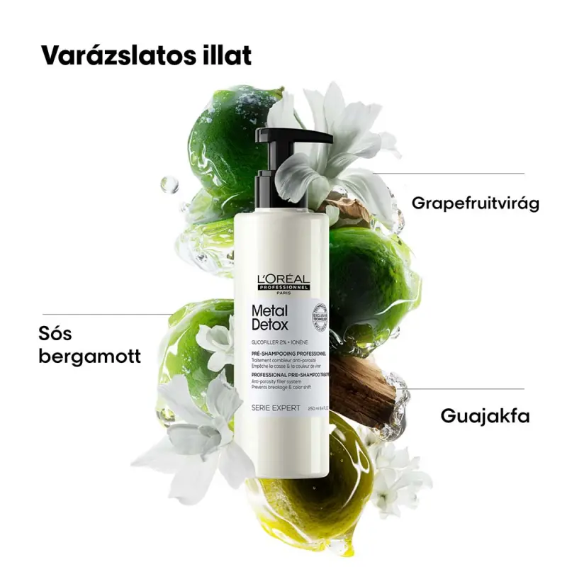 Metal Detox Mosás előtti ápoló 250 ml