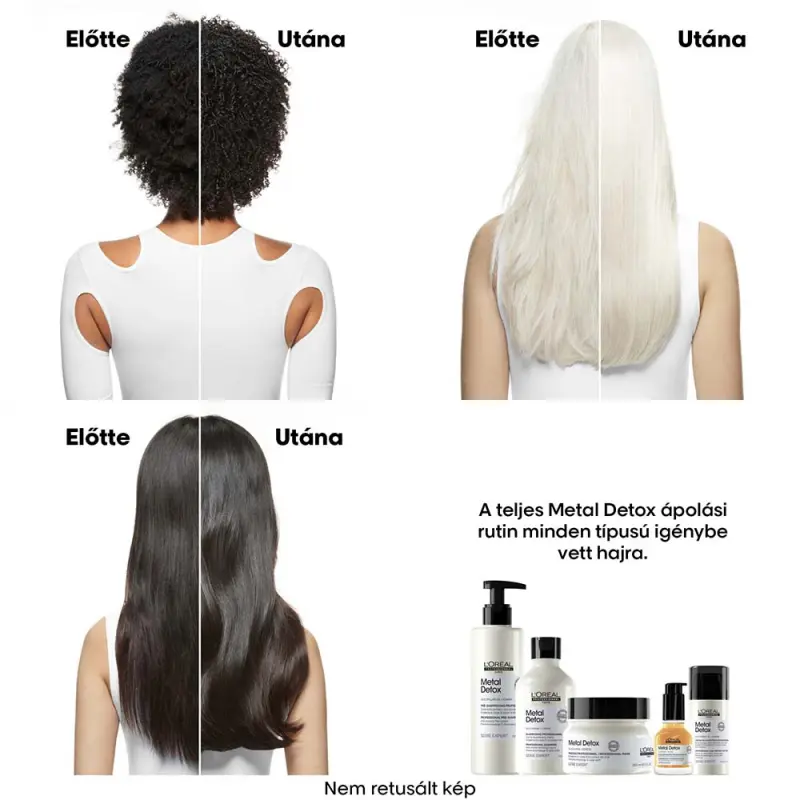 Metal Detox Mosás előtti ápoló 250 ml