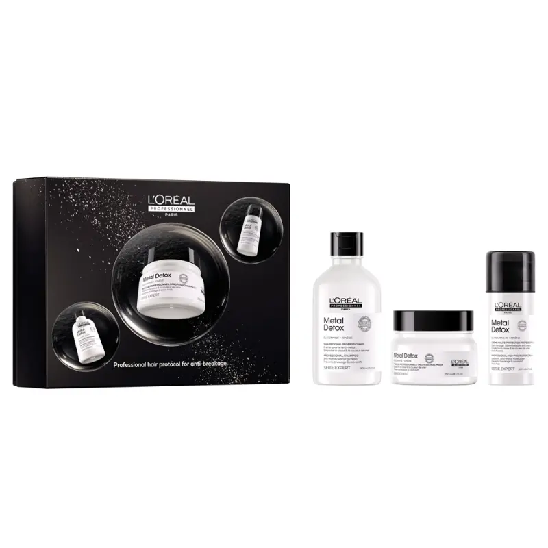 L'ORÉAL PROFESSIONNEL Metal Detox XMAS TRIO (300+250+100 ml) L'ORÉAL PROFESSIONNEL Metal Detox XMAS TRIO (300+250+100 ml)