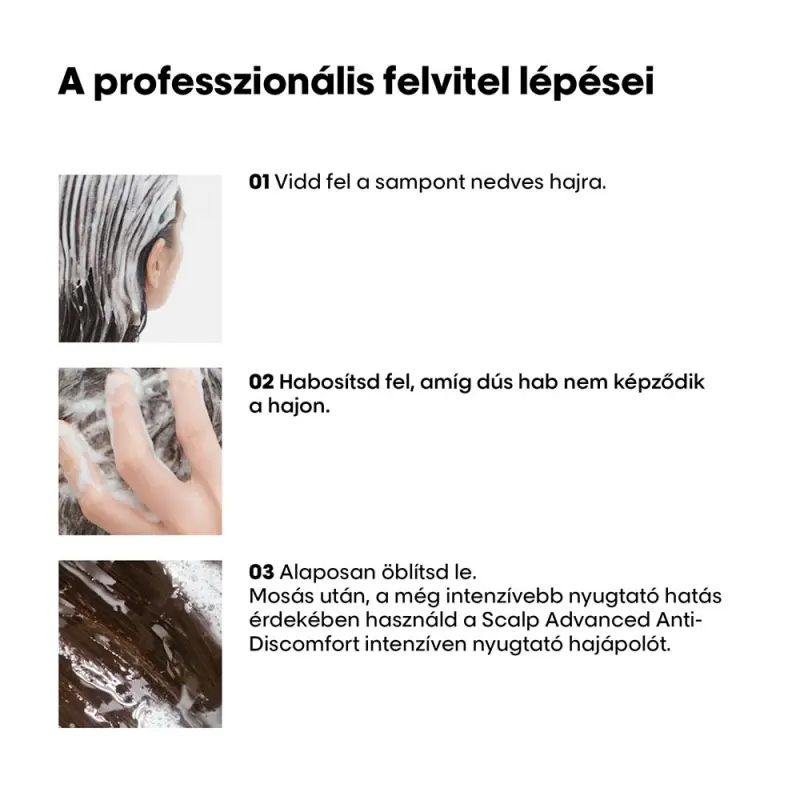 Scalp Advanced Anti-Discomfort Dermo-regulator fejbőrállapot szabályozó sampon (500 ml)