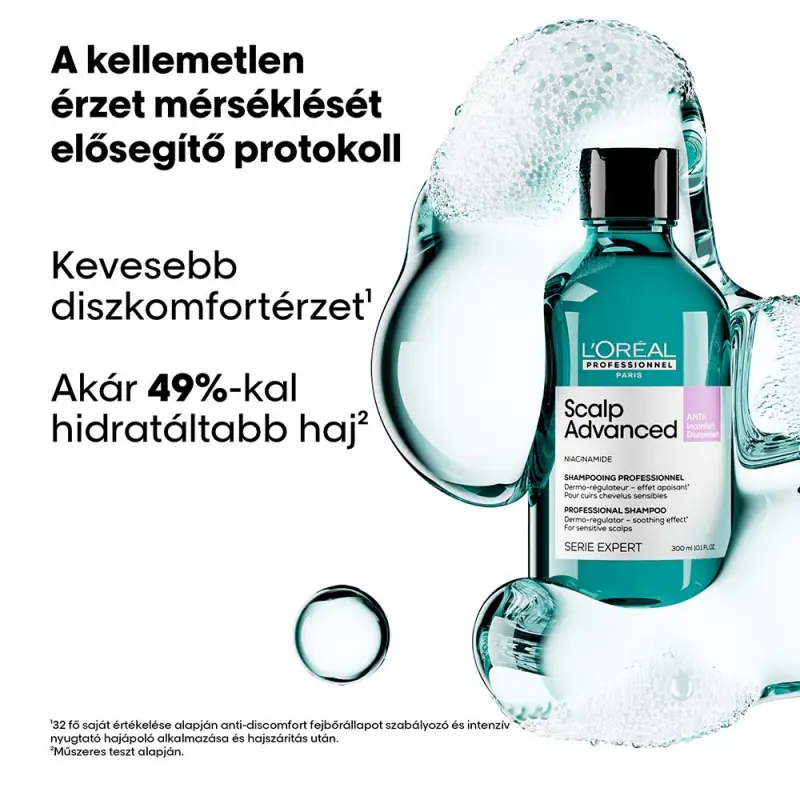 Scalp Advanced Anti-Discomfort Dermo-regulator fejbőrállapot szabályozó sampon (500 ml)