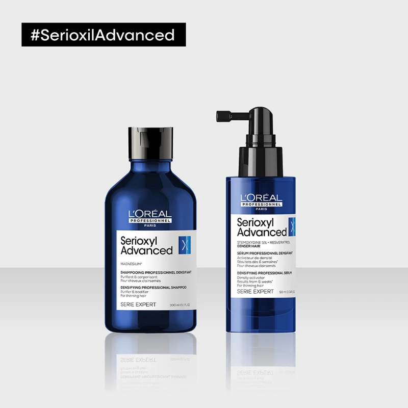 Serioxyl Advanced hajtömegnövelő sampon (300 ml)