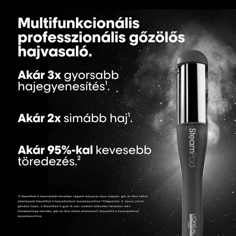 SteamPod 4 Meteora Limitált Kiadású Professzionális Hajegyenesítő a gőz erejével