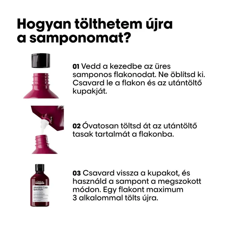 Vitamino Color Spectrum sampon utántöltő 500 ml