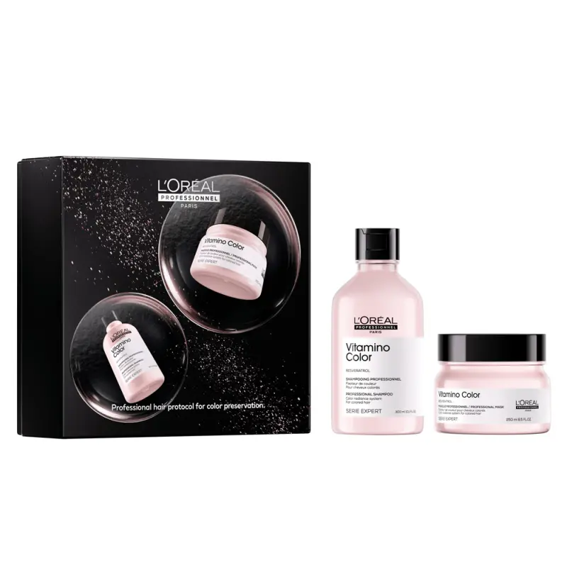L'ORÉAL PROFESSIONNEL Vitamino Color XMAS DUO (300+250 ml) L'ORÉAL PROFESSIONNEL Vitamino Color XMAS DUO (300+250 ml)