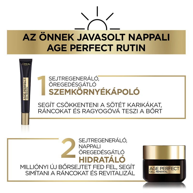 Age Perfect Cell Renewal nappali krém (50 ml)