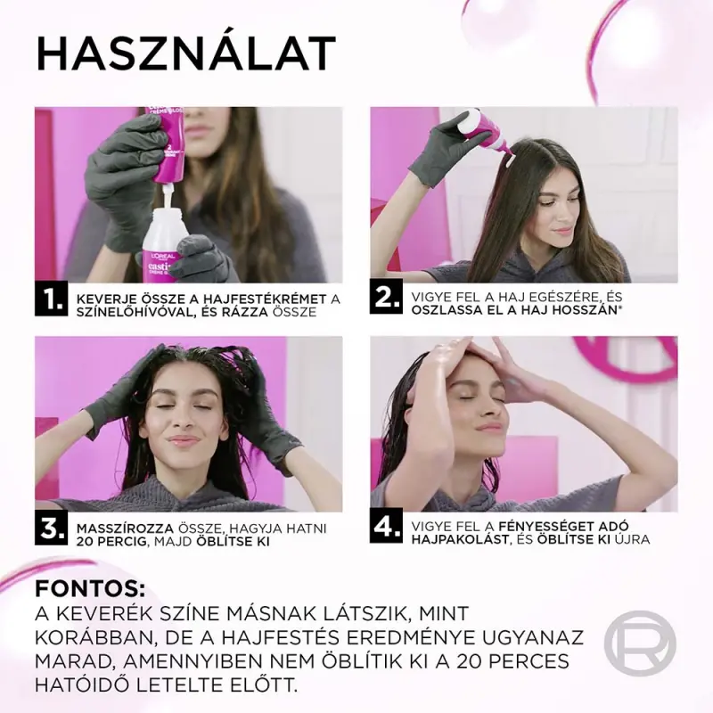 Casting Créme Gloss ápoló hajszínkrém 513 Jeges Trüffel (180 ml)