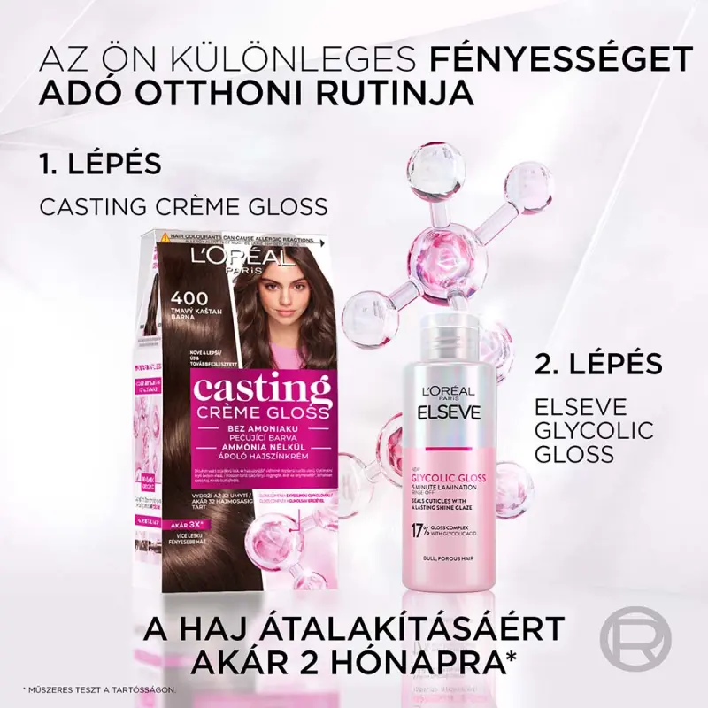 Casting Creme Gloss Hajszínező krém 4102 Jeges csokoládé (180 ml)