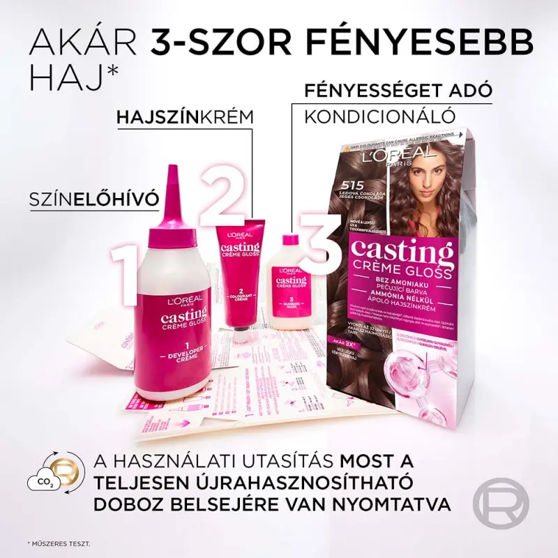 Casting Creme Gloss Hajszínező krém 4102 Jeges csokoládé (180 ml)