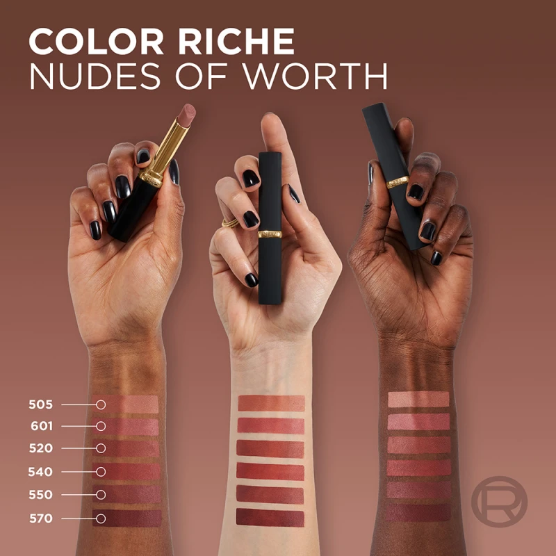 Color Riche Intense Volume Matte ajakrúzs 550 nu unapologetic 1,8 g