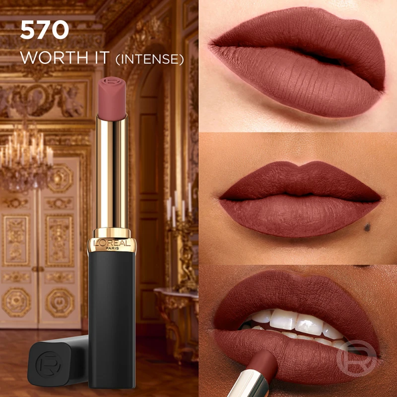 Color Riche Intense Volume Matte ajakrúzs 570 worth it intense 1,8 g
