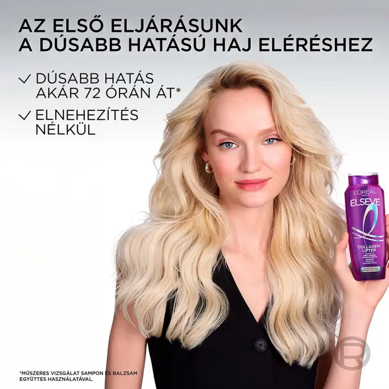 Elseve Collagen Lifter Dúsító sampon 400 ml