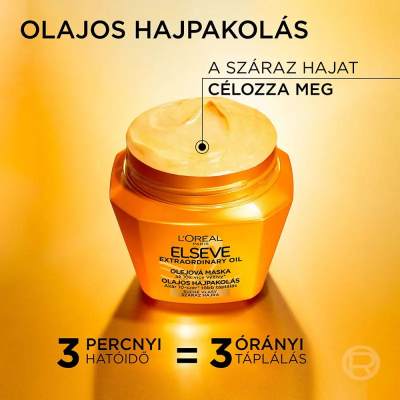 Elseve Extraordinary Oil Olajos hajpakolás 300 ml
