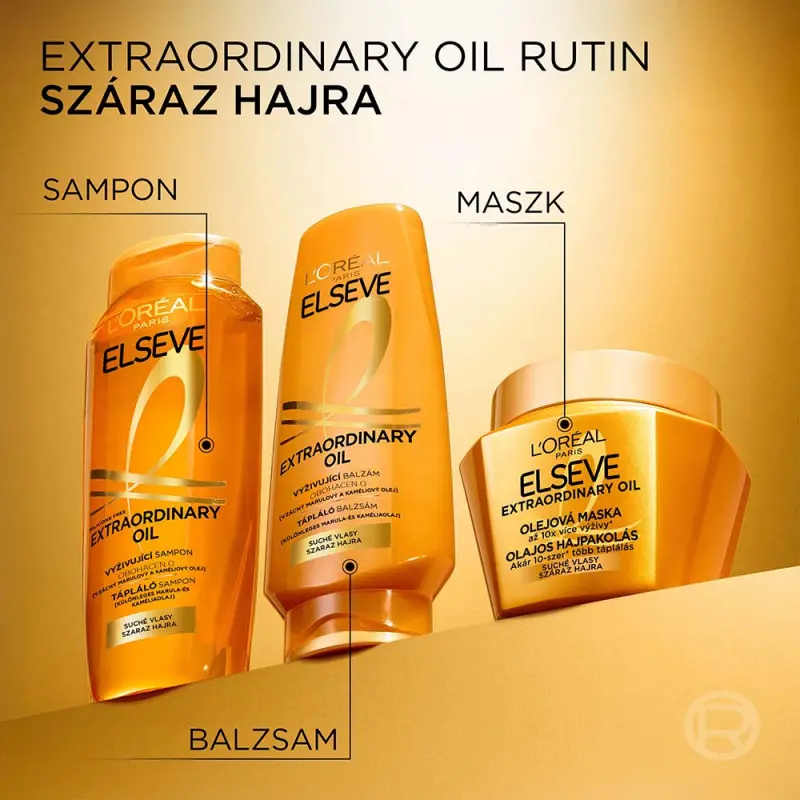 Elseve Extraordinary Oil Olajos hajpakolás 300 ml