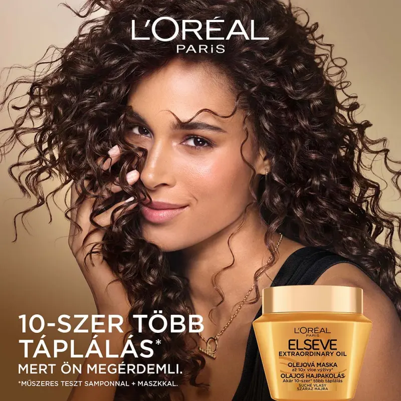Elseve Extraordinary Oil Olajos hajpakolás 300 ml