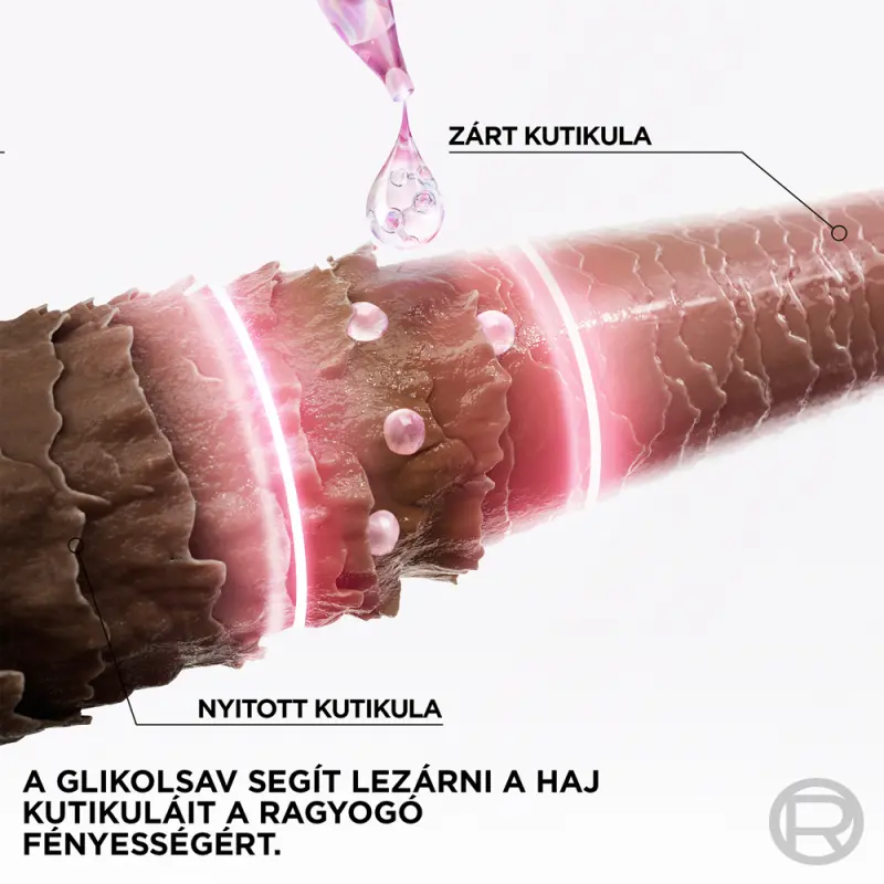 Elseve Glycolic Gloss kiöblítendő hajápoló glikolsavval 200 ml