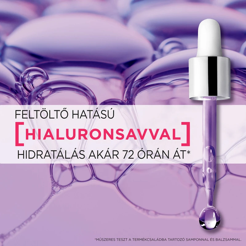 Elseve Hyaluron Plump Akár 72 órán át hidratáló sampon hialuronsavval 250 ml