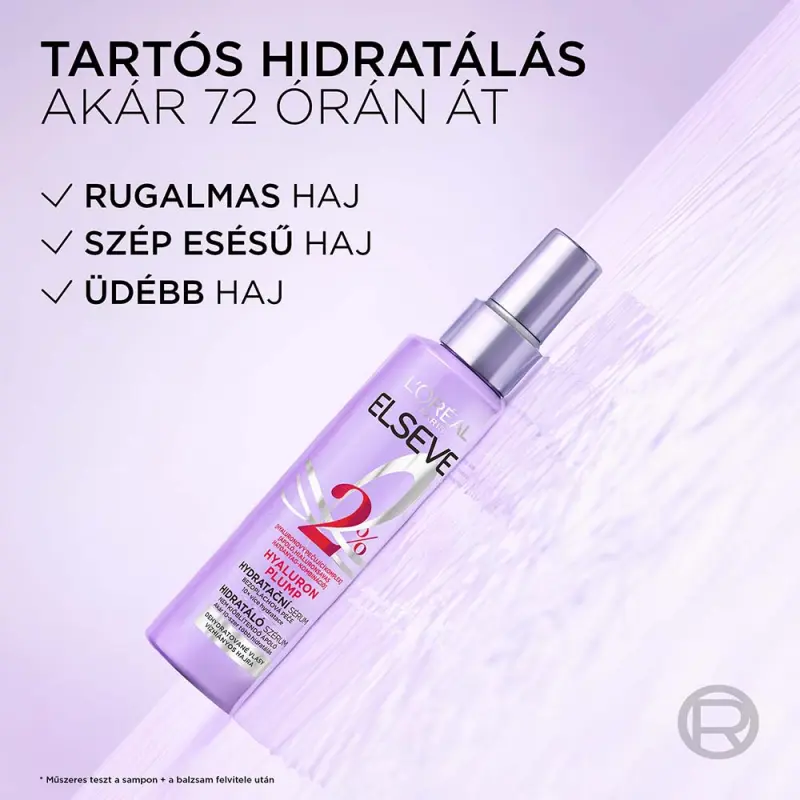 Elseve Hyaluron Plump sampon, balzsam, szérum és Extraordinary oil hajápoló olaj (100+150+200+250 ml)