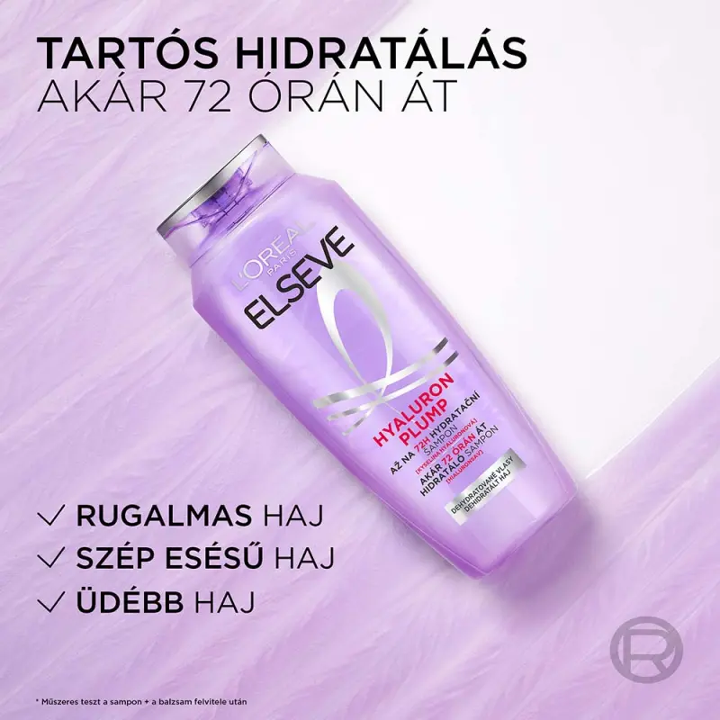 Elseve Hyaluron Plump sampon, balzsam, szérum és Extraordinary oil hajápoló olaj (100+150+200+250 ml)