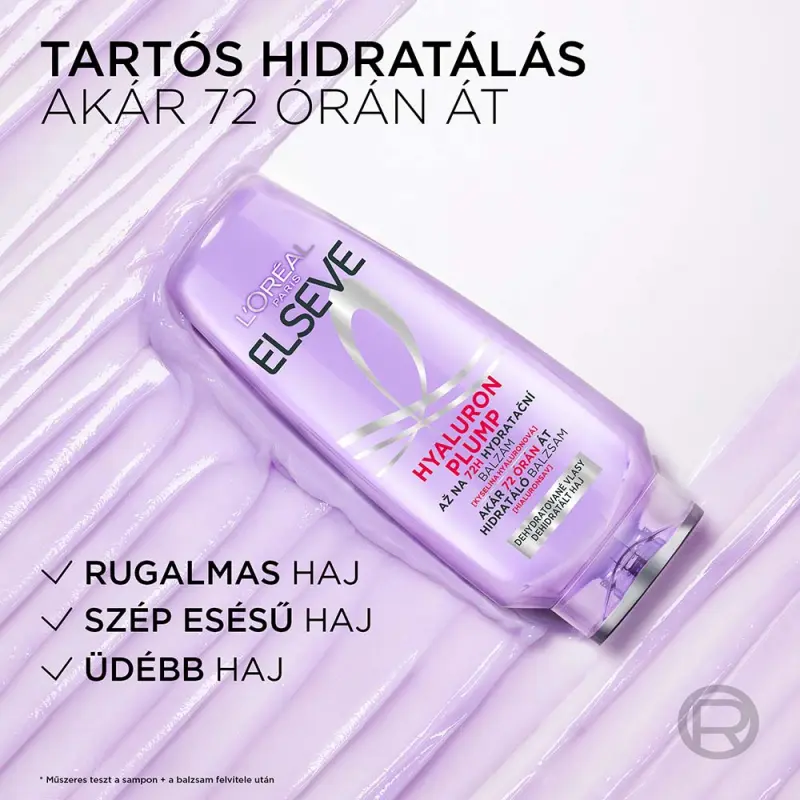Elseve Hyaluron Plump sampon, balzsam, szérum és Extraordinary oil hajápoló olaj (100+150+200+250 ml)